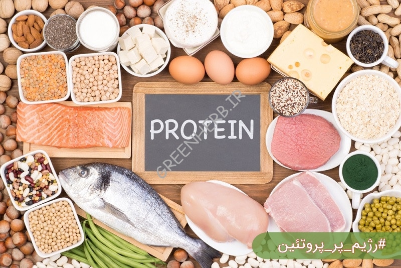رژیم پر پروتئین