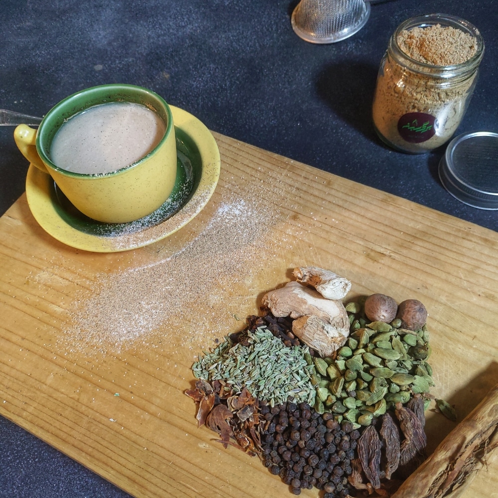 ماسالا چای سلطنتی بدون شیر خشک و شکر 100 گرمی